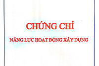 MDA Construction License Certificate