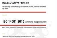 ISO 14001 (Environmental Management System Certificate)